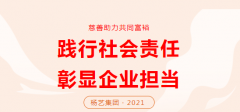 壹号娱乐集团向湖州市南浔区慈悲总会捐款30万元