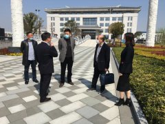 湖州市民政局副局长沈建军来壹号娱乐调研生态葬